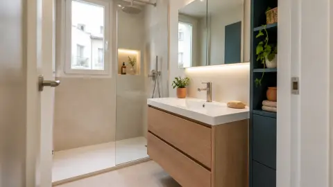 Cómo reformar un baño pequeño: distribución e ideas
